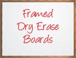 Framed Dry Erase Boards